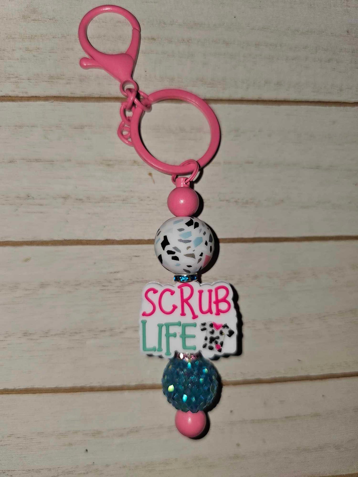 Scrub Life Keychain