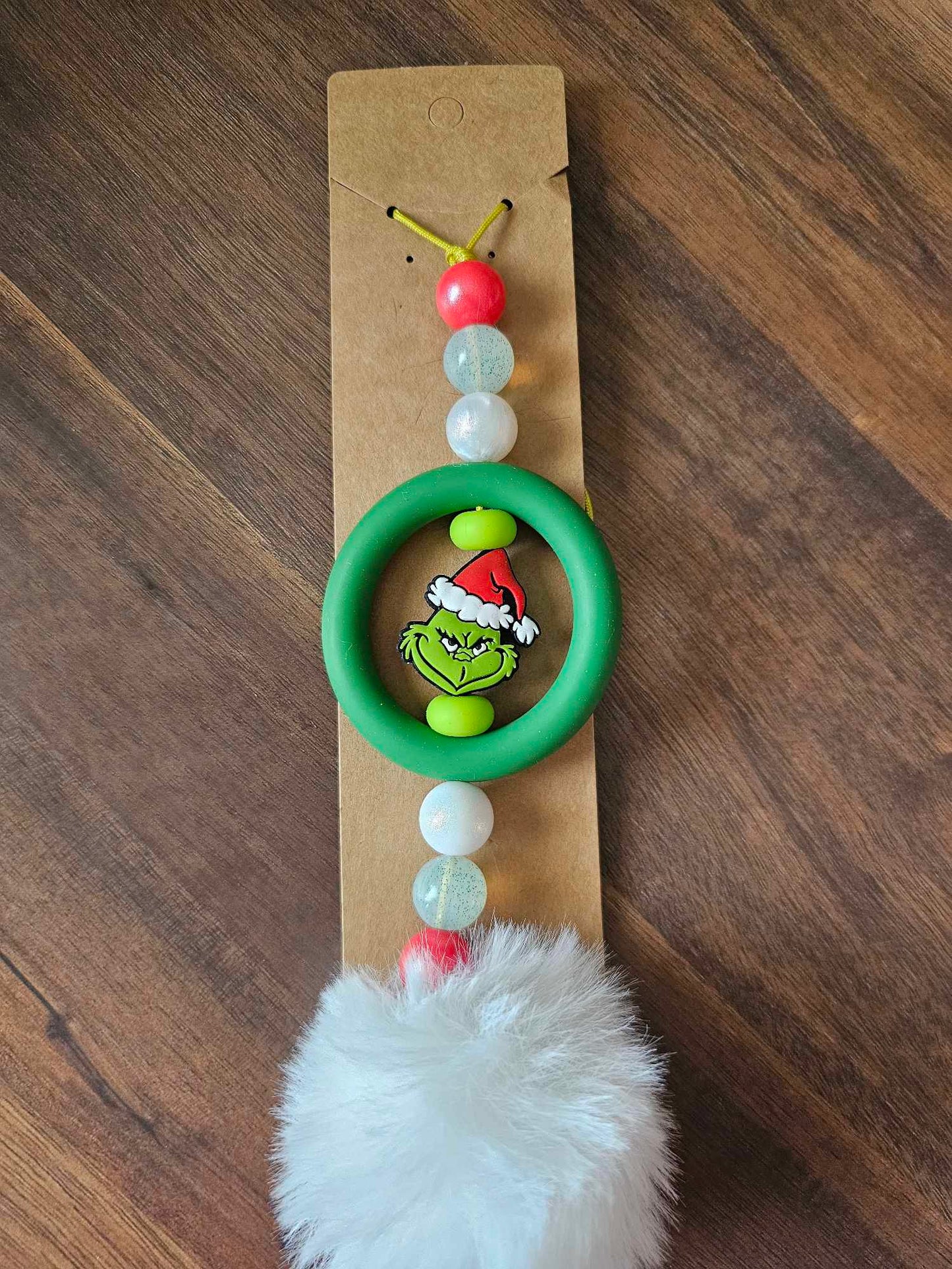 Grinch Car Charm