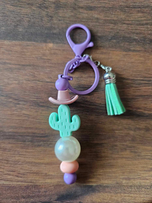 Cactus Keychain