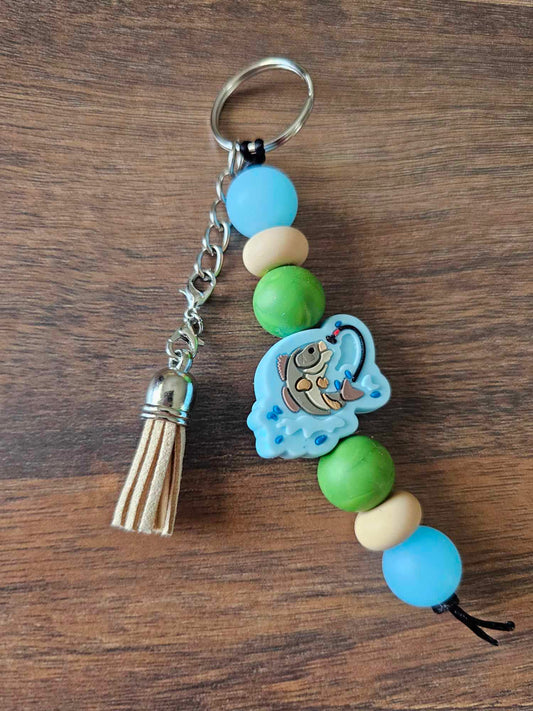 Fishing Keychain