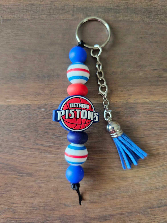 Pistons Keychain